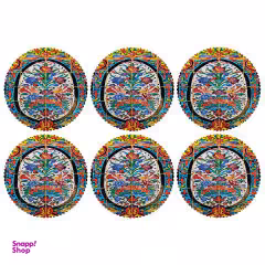 زیربشقابی مدل U2-42402 بسته 6 عددی