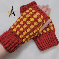 دستکش دستبافت 