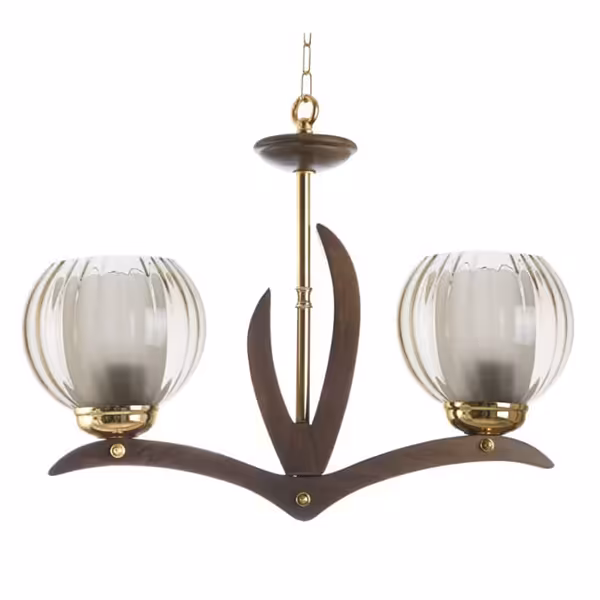 لوستر پردیس مدل سپیدار 2 شفاف