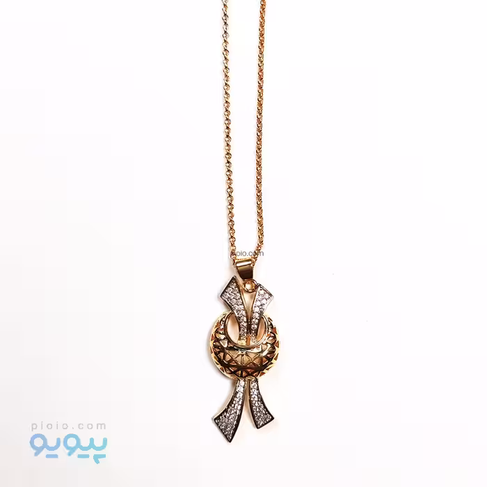 نیم ست گردنبند و گوشواره کد 4016