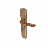 دستگیره پلاک سربی سرویس چپ نسکافه ای مات مدل آروین کلون KL 4423