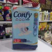 پوشینه بزرگسال کانفی(confy) سایز  برزگ(L) 10 عددی دور کمر 100 تا 150 سانتی متر