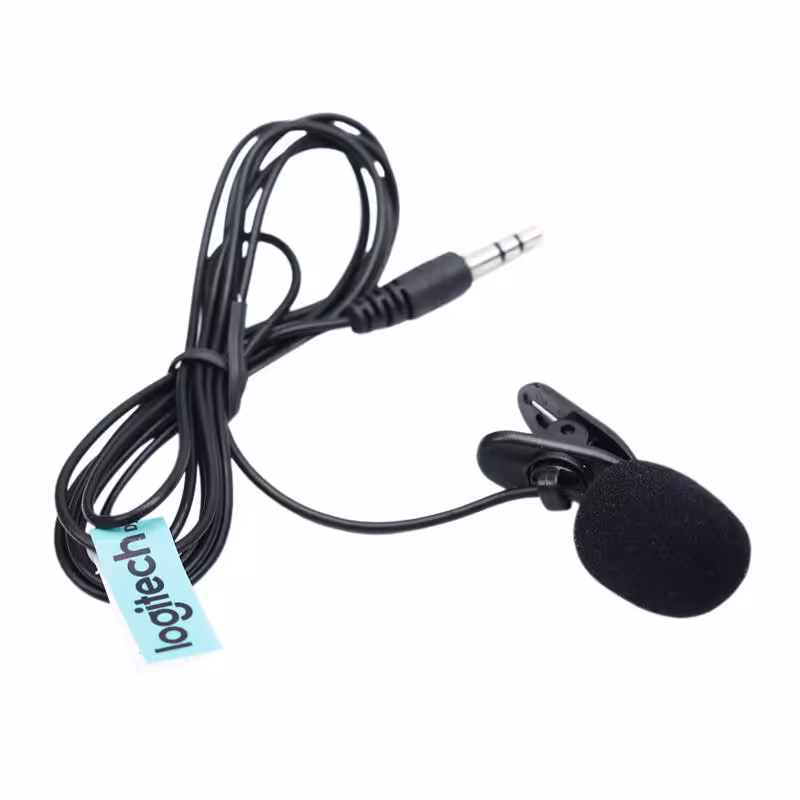 میکروفن یقه ای با رابط Aux 3.5mm طرح Logitech G115Logitech (copy) G115 Dynamic Sound Microphone