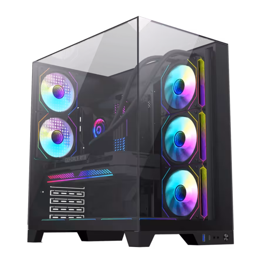 خرید کیس گیمینگ گیم مکس GAMEMAX Infinity Plus black | فروشگاه گیمینگ تکاف