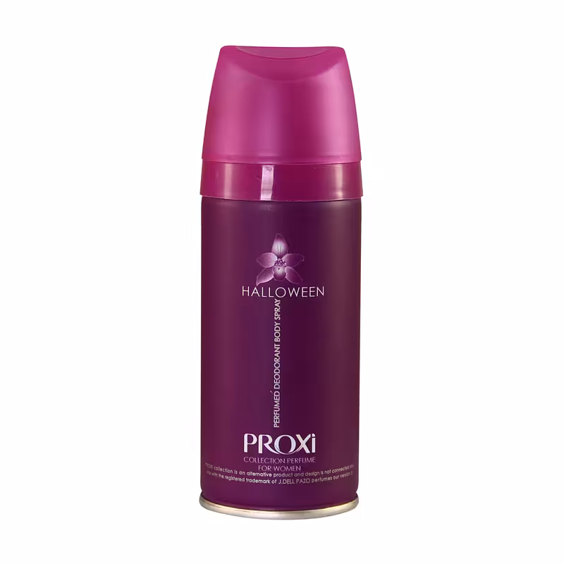 اسپری خوشبو کننده بدن زنانه پروکسی مدل HALLOWEEN حجم 150 میلی لیتر