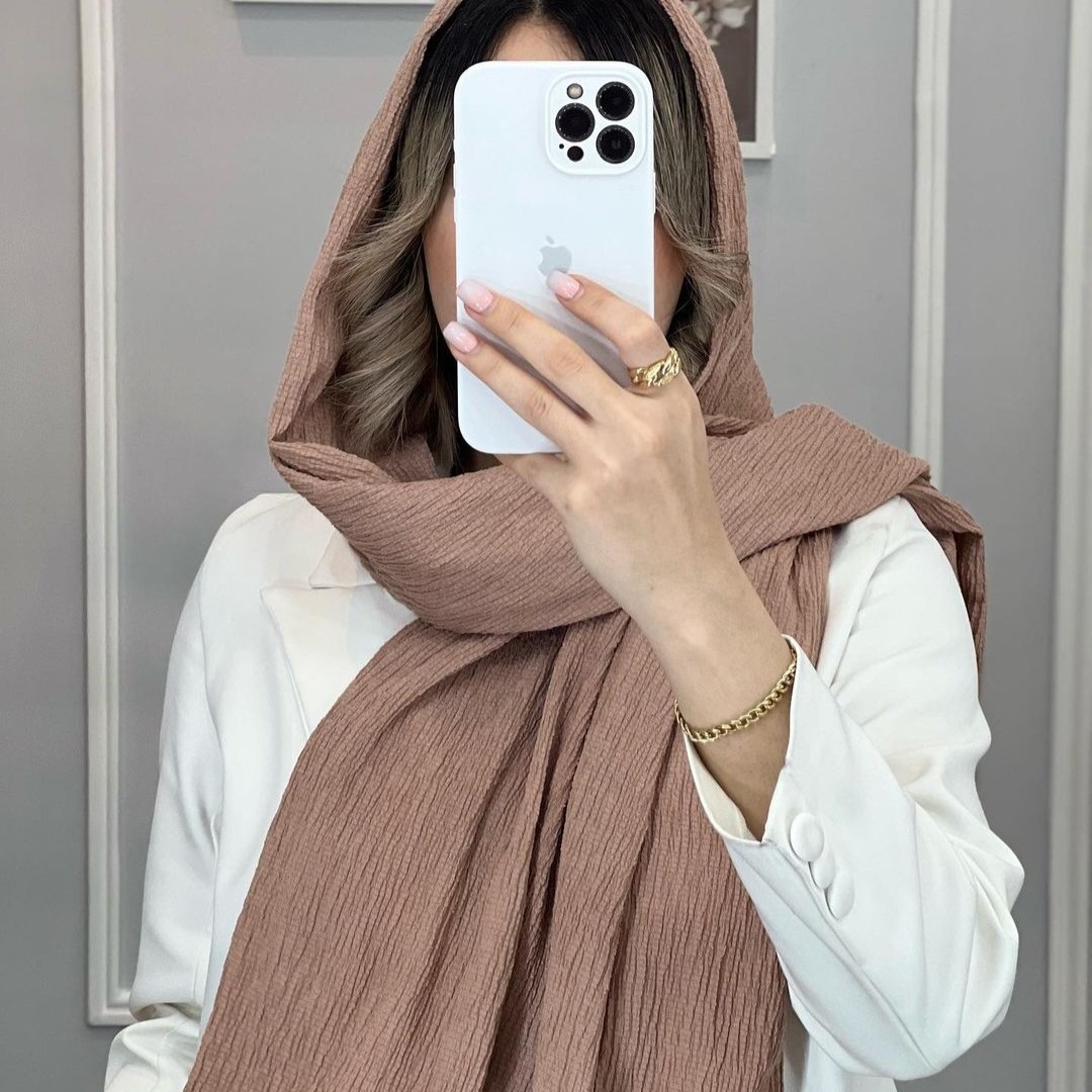 شال پلیسه پفکی