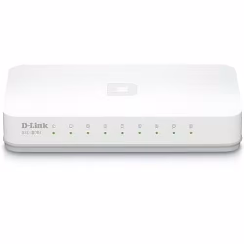 سوییچ 8 پورت گیگابیتی و دسکتاپ دی-لینک مدل DGS-1008A