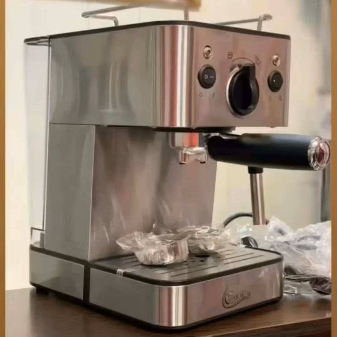 اسپرسوساز کاراکال ژاپنی مدل 1306A فشار 20بار پمپ 1200 وات مخزن یک و نیم لیتر قیمت و پخش انحصاری 