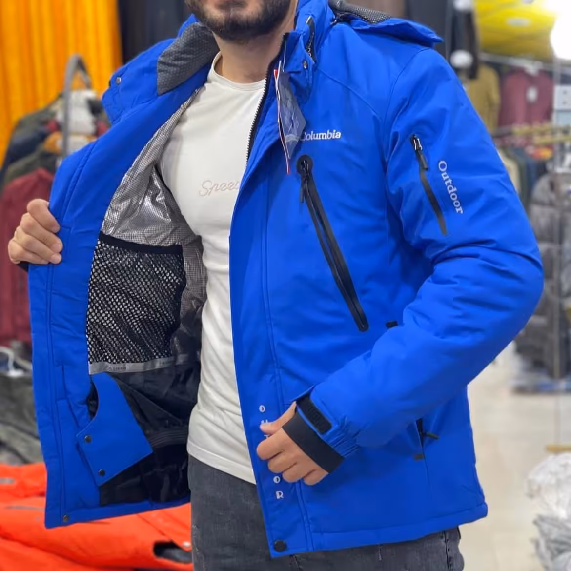 کاپشن کلمبیا بسیار گرم با تنخوری شیک در چندین رنگ