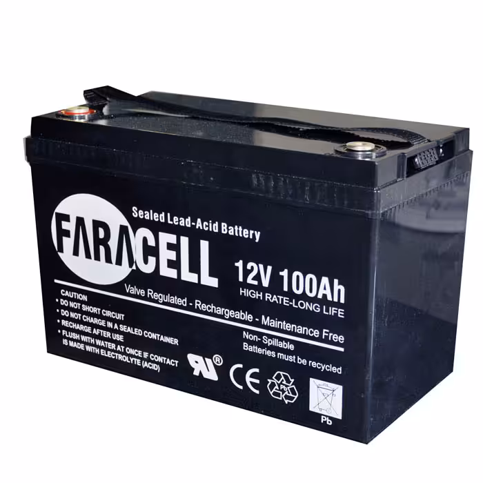 باتری یو پی اس مدل Faracell 12V100AH فاراسل 12 ولت 100 آمپر ساعت