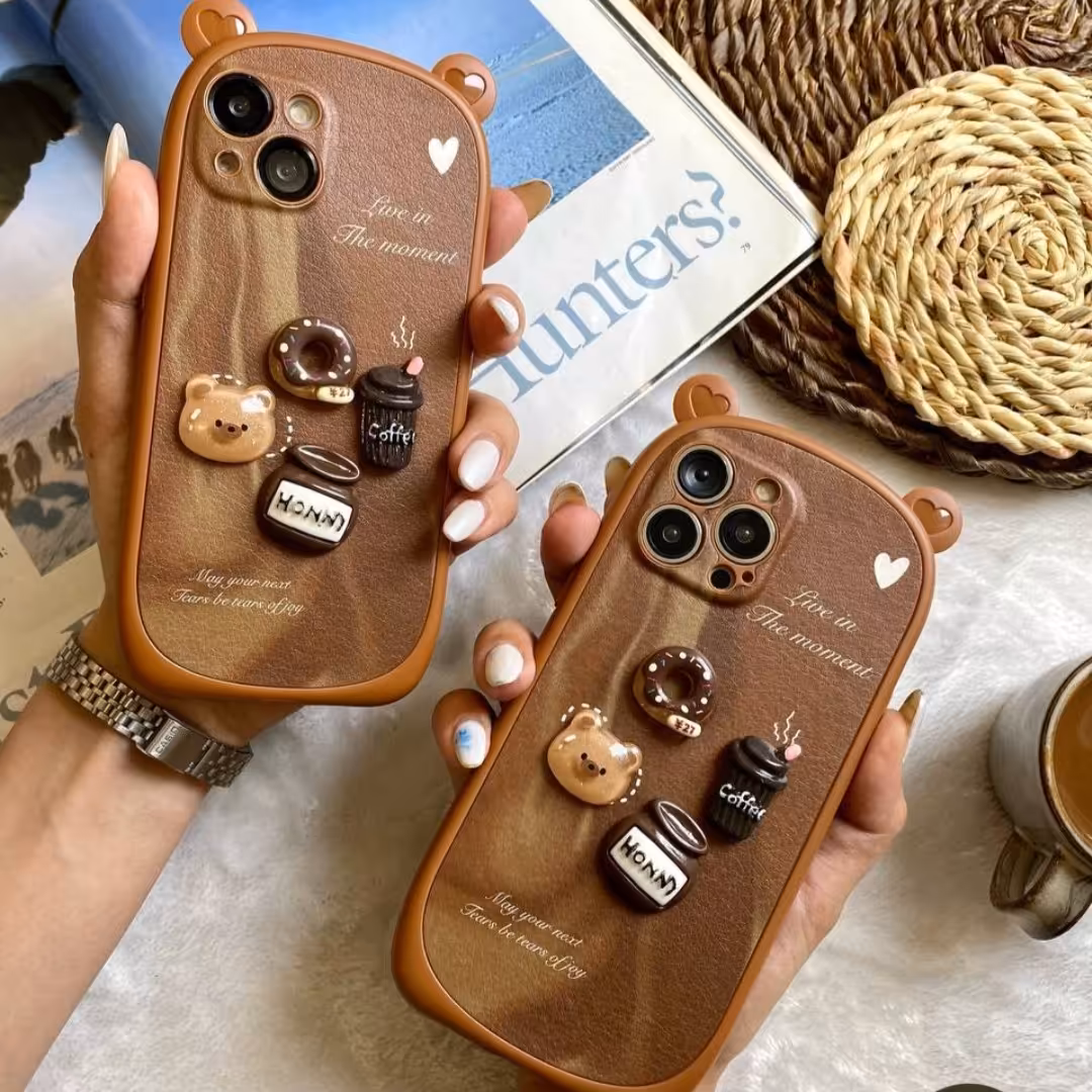 کاور  کافی و دونات مدل آیفون فانتزی 