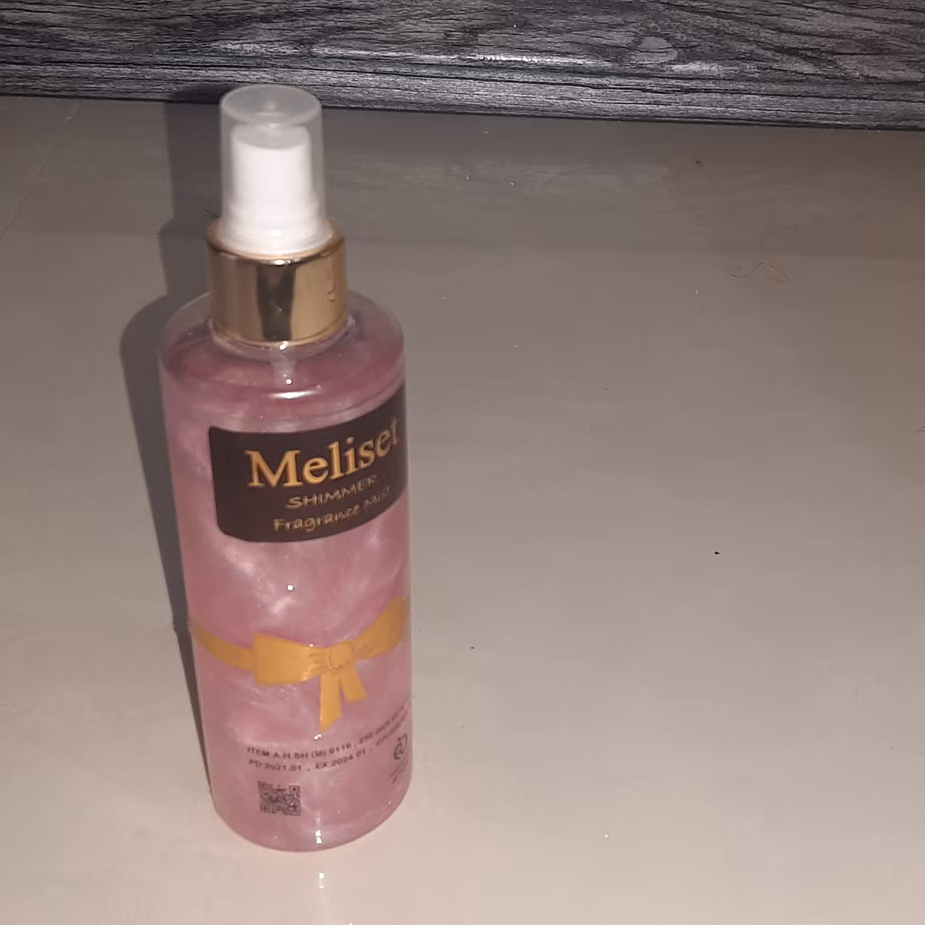 بادی اسپلش شاین دار  رنگ صورتی موجوده