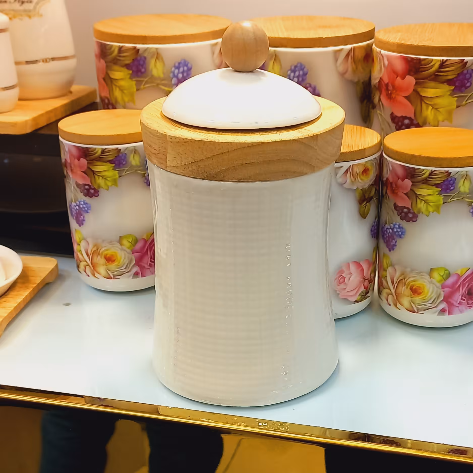 پاسماوری 14 تیکه چوب چینی استوانه ایی استند دار