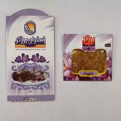 پک زعفران دو گرمی و کنجه نیم مثقالی صادراتی آنلاین استور 