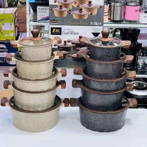 سرویس قابلمه 10پارچه ZiO