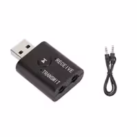 مجموعه 2 عددی دانگل بلوتوث فرستنده و گیرنده صوتی USB مدل TR6