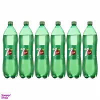 نوشابه گاز دار با طعم لیمو سون آپ حجم 1500 میلی لیتر بسته 6 عددی