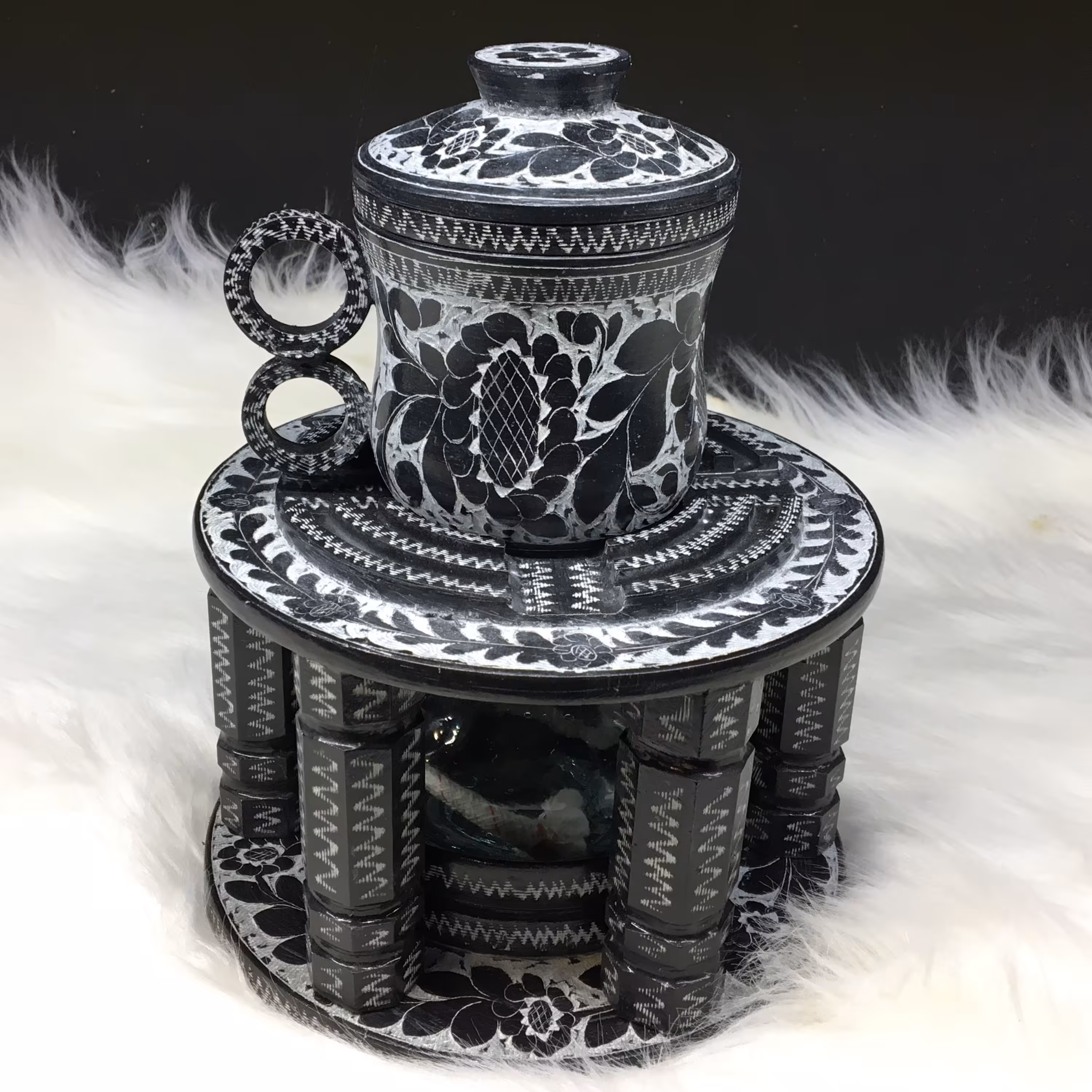 ست وارمر و دمنوش ساز سنگی