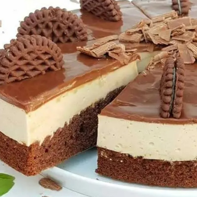 چیز کیک نسکافه