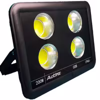 پرژکتور  cob 200w  اکتینو کد f01 دارای دوسال ضمانت 