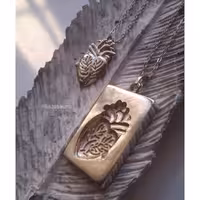 گردنبند ست آناتومی قلب استیل