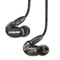 هدفون SHURE شور مدل SE215 مشکی - Hiappleir