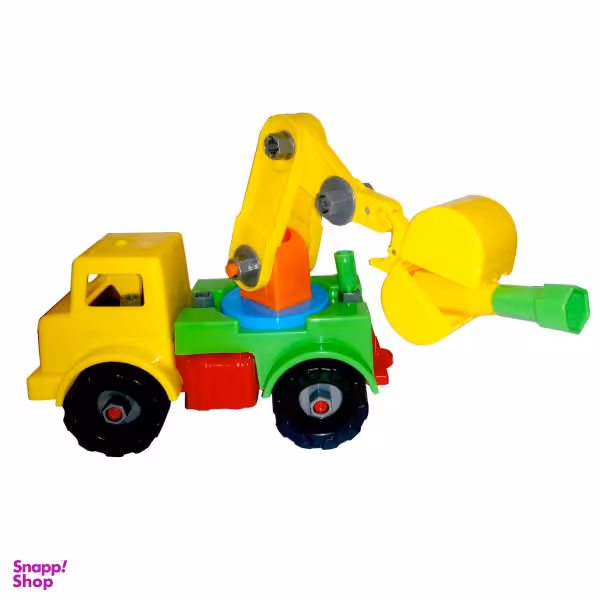 اسباب بازی ساختنی نیکو تویز مدل crane truck