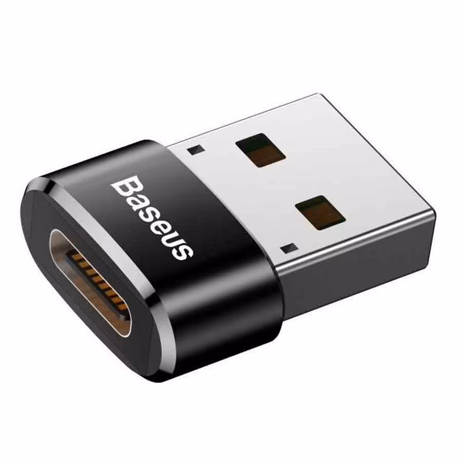 قیمت و خرید تبدیل OTG تایپ سی به USB بیسوس مدل CAAOTG-01 | یاس ارتباط
