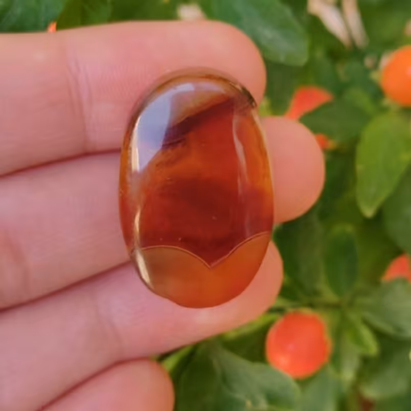 عقیق معدنی  درشت آبدار خط دار  برا ی پلاک گردنی و رومانتویی