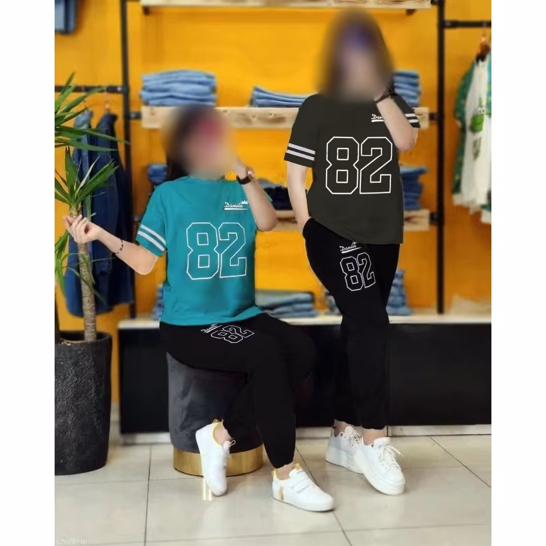 ست تیشرت و شلوار مدل 82