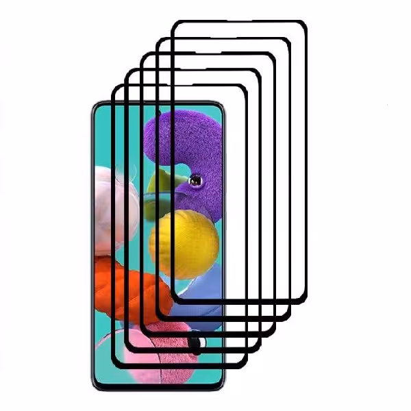 بسته 5 عددی محافظ صفحه نمایش مناسب برای گوشی موبایل سامسونگ Galaxy A71