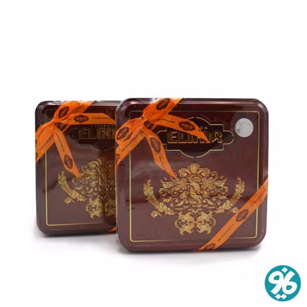 اکسیر زعفرانی زنبق جعبه فلزی