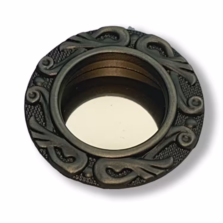 دستگیره توکارکلاسیک رنگ زیتونی کاپران با 2 سال ضمانت تعویض