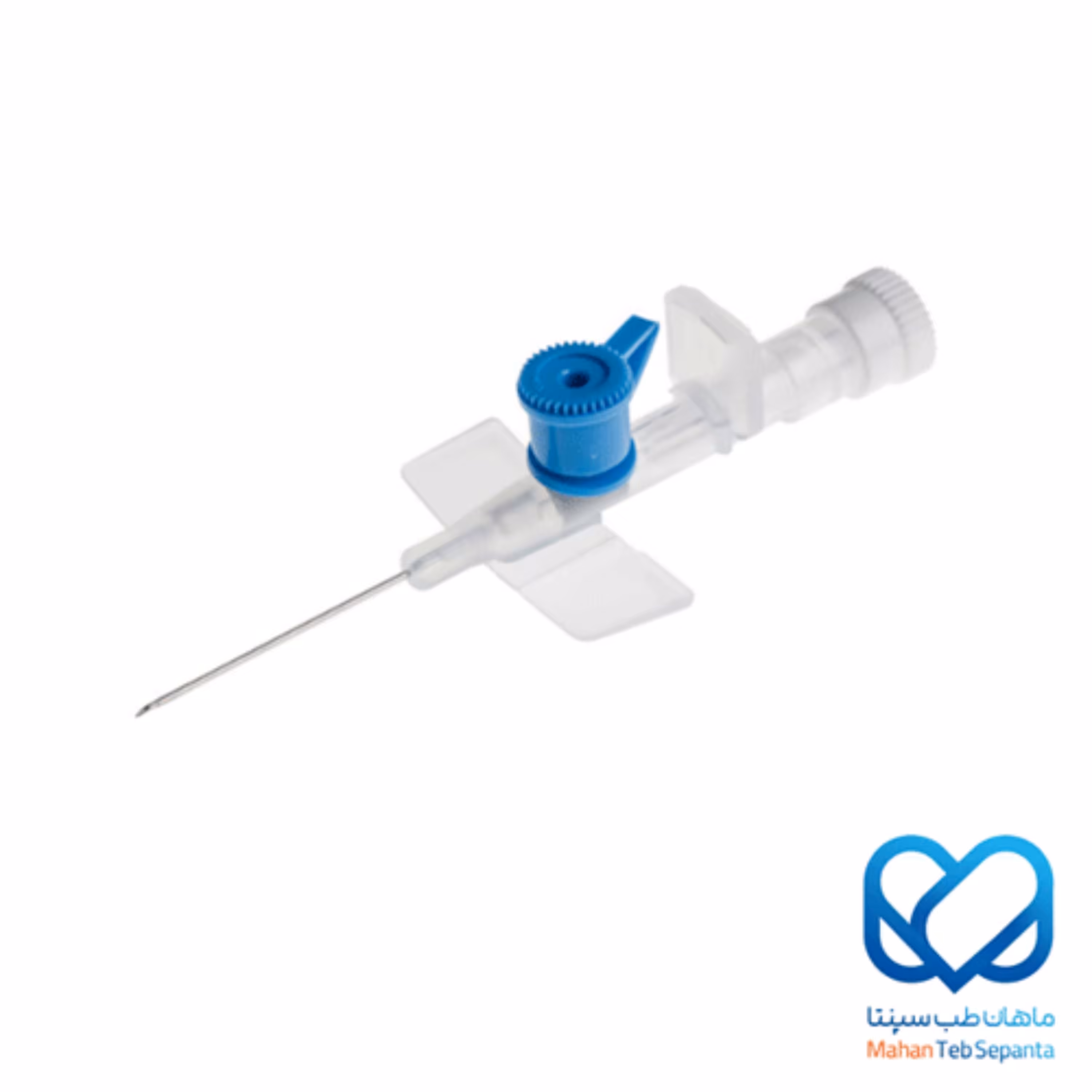 آنژیوکت رنگ آبی هندی  (بسته 100 عددی)