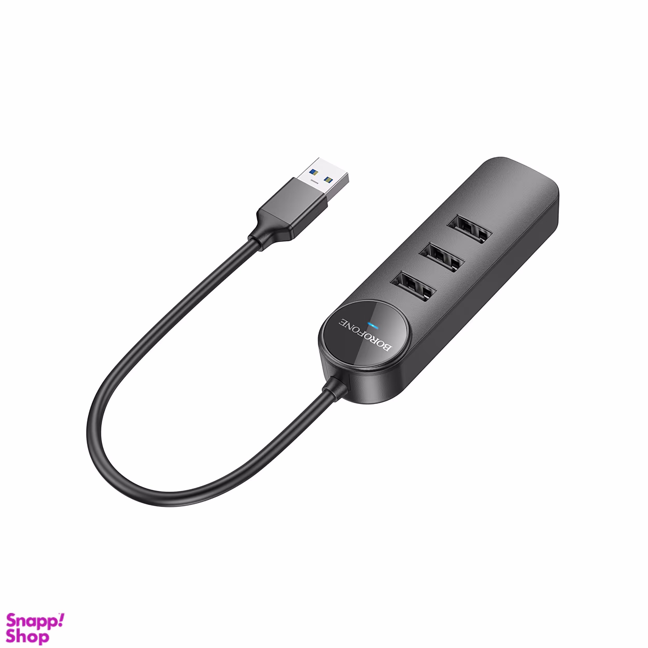 هاب 4 پورت USB-A بروفون مدل DH5 4IN1 طول 0.2 متر
