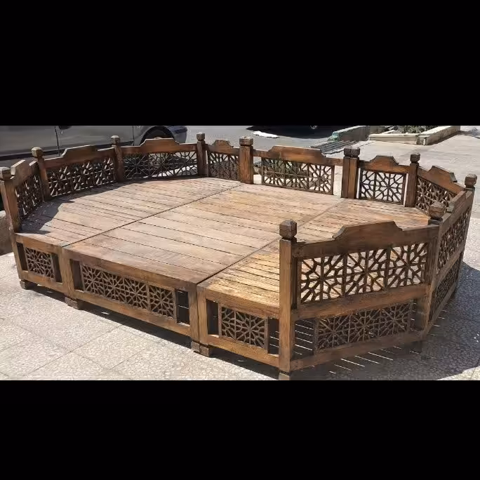 تخت تمام شبکه گره طرح شمسه تخت تحویل در باربری مقصد 