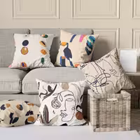 ست کوسن 5 تکه مخمل کد 105