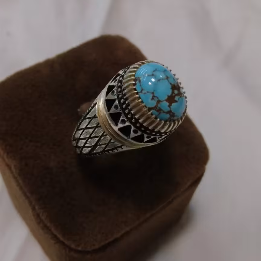 انگشتر فیروزه زیبا