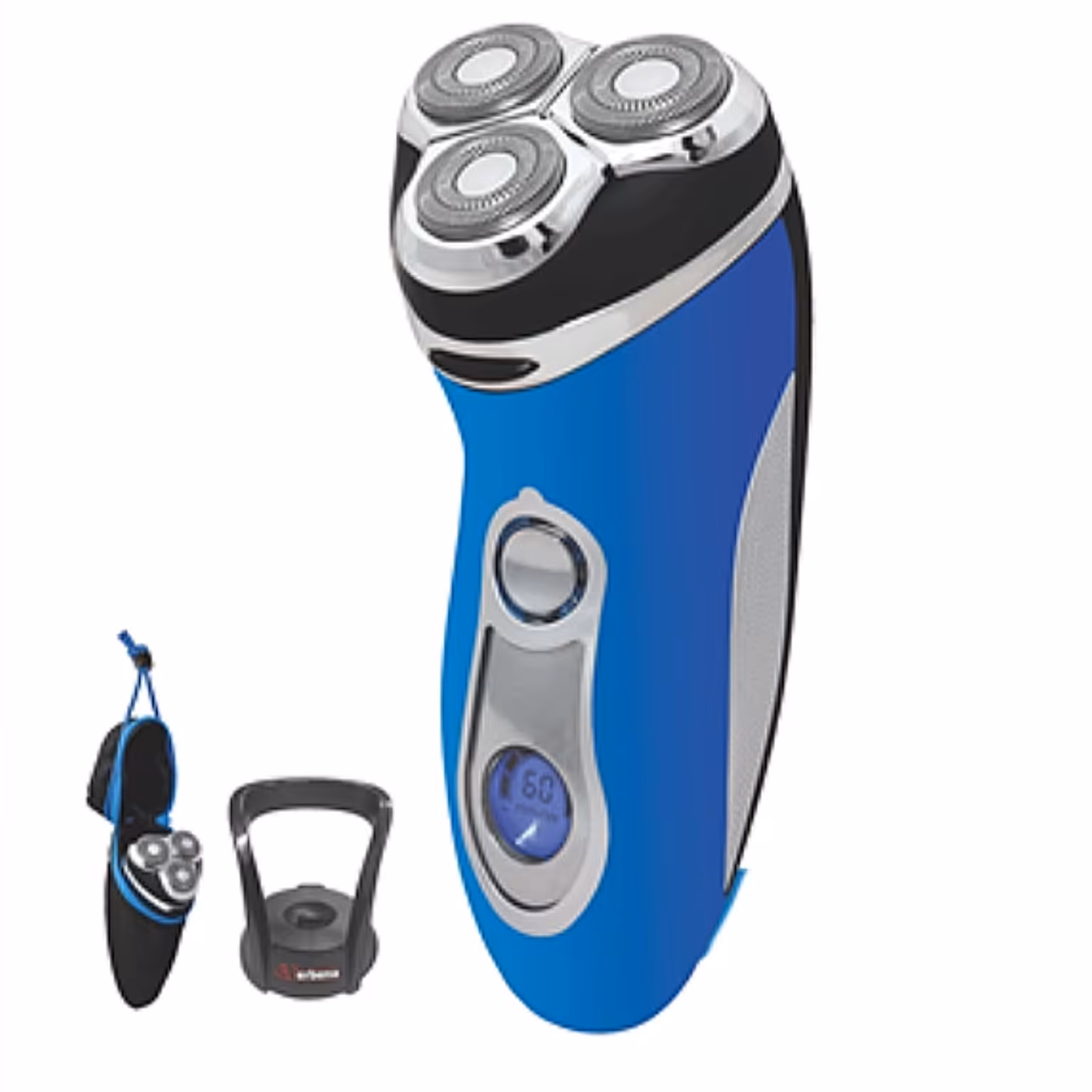 ریش تراش سه تیغ فوق العاده قوی مخصوص مسافرت ضد آب و زنگ  ورینا  با صفحه نمایشگر 