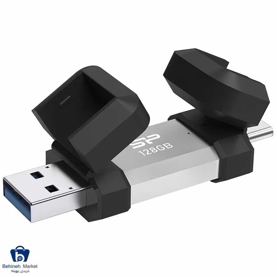 فلش مموری سیلیکون پاور مدل C51 ظرفیت 128 گیگابایت