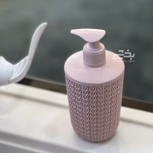 جا مايع گرد طرح بافت گلد