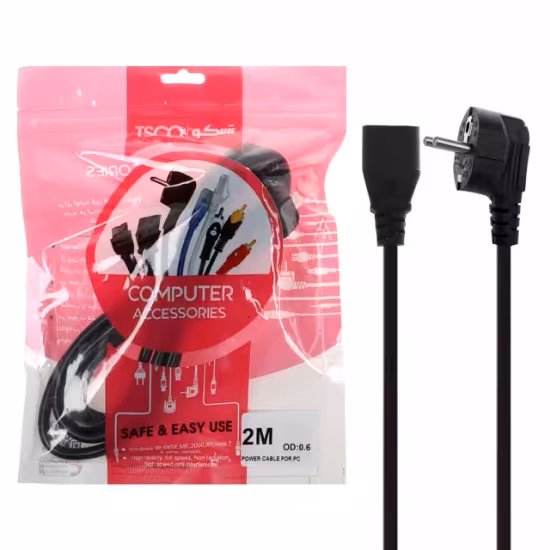 کابل برق تسکو 2 متری درجه یک