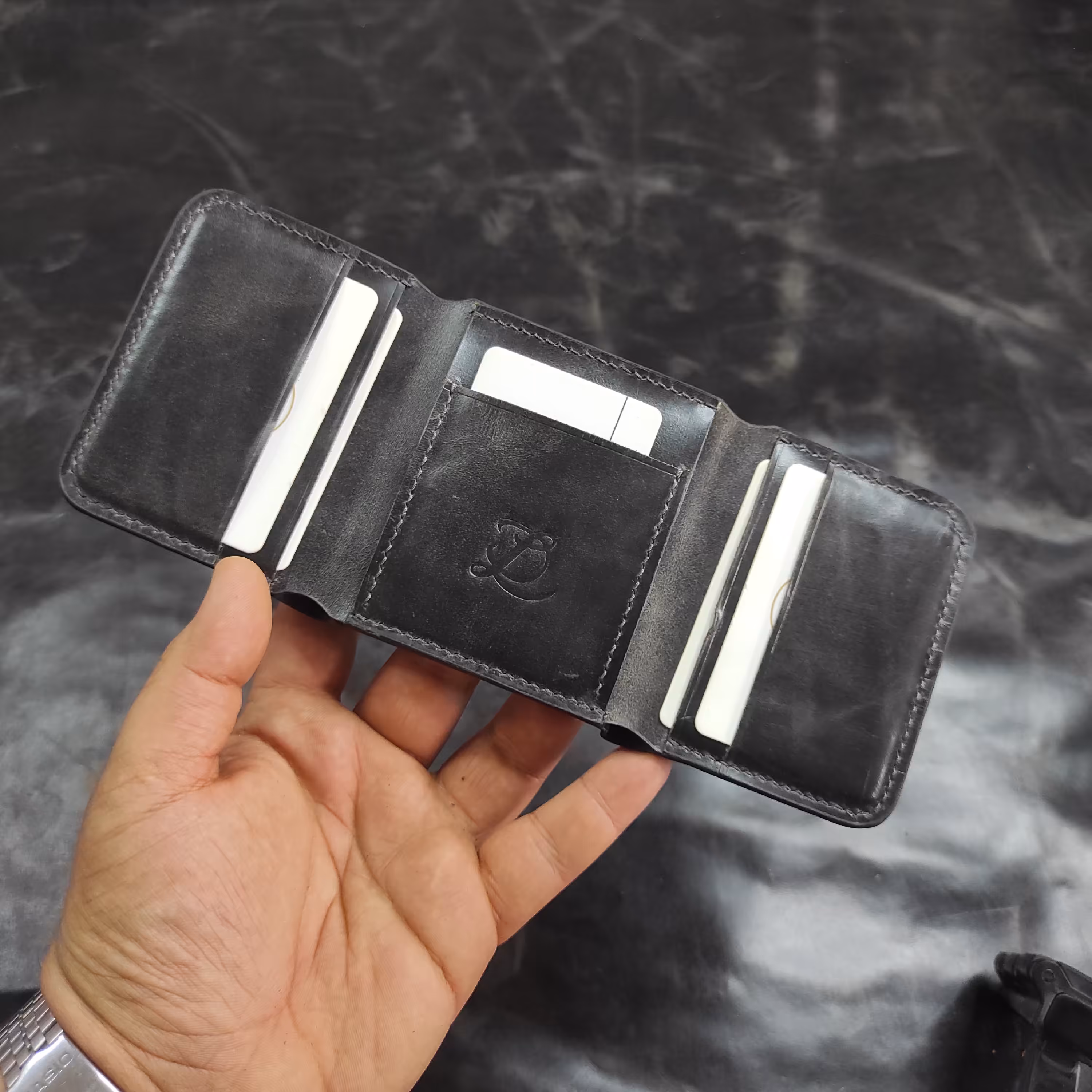 کیف پول جیبی مدل 3 لت 