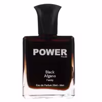 عطر جیبی شیشه ای پاور پالس  power pulse بلک افغان blak afgano حجم 25 میل مدل ادکلن