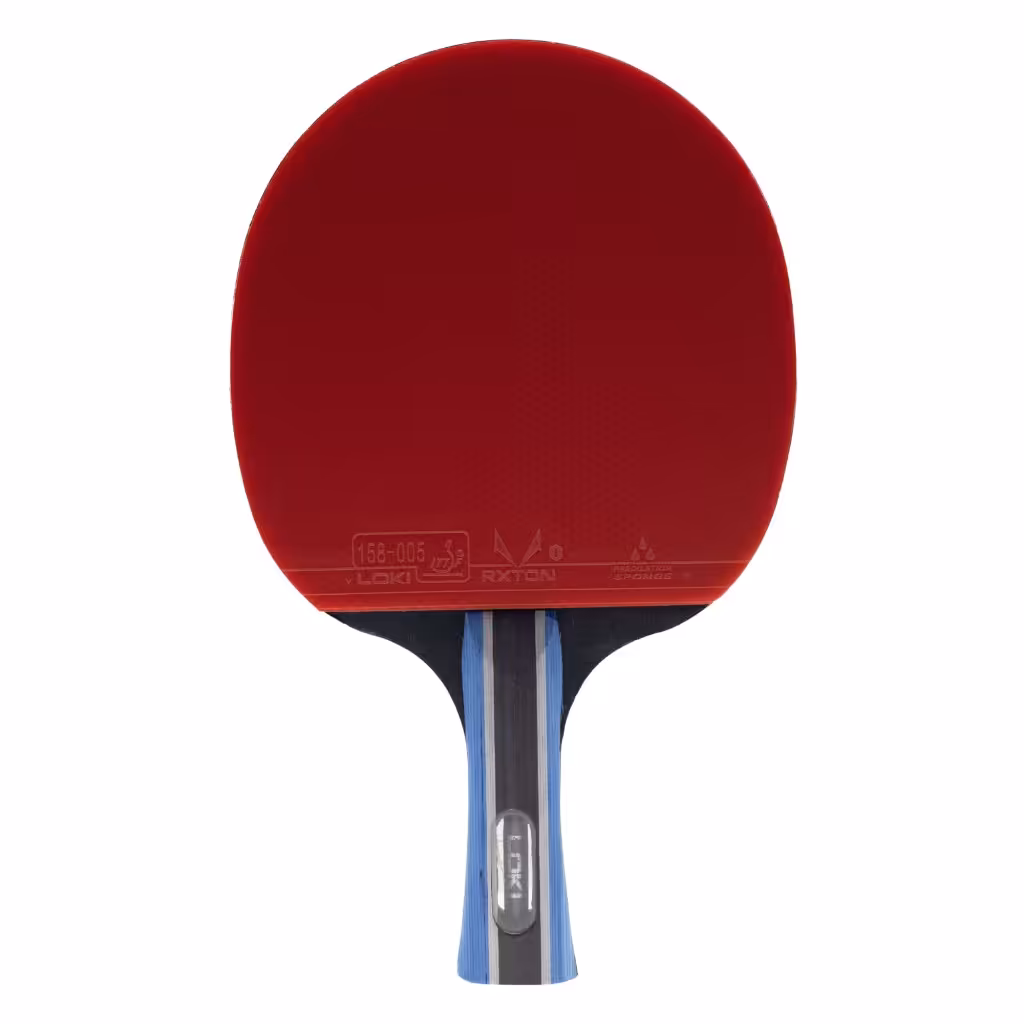راکت پینگ پنگ لوکی کیف دار 2 ستاره کربن دار | اورجینال | LOKI TABLETENNIS KIRIN STAR,S