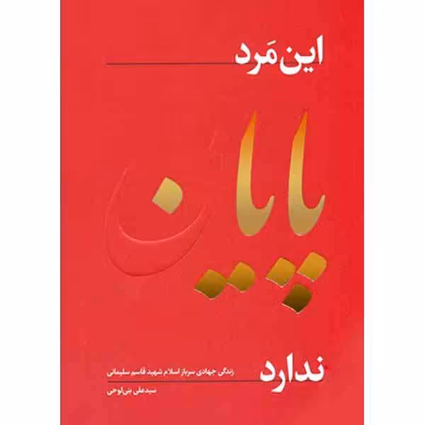 کتاب این مرد پایان ندارد اثر سید علی بنی لوحی نشر راه بهشت