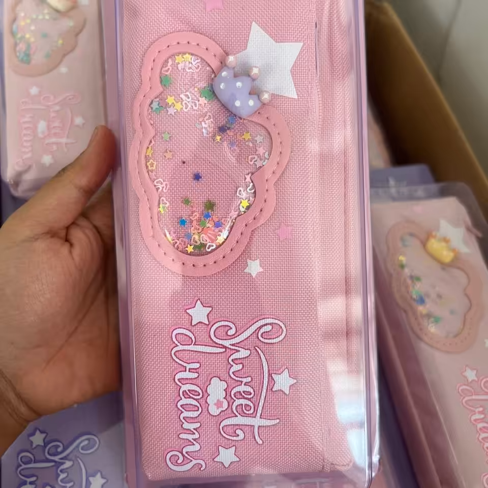 جامدادی برزنتی دخترانه مدل سوئیتی