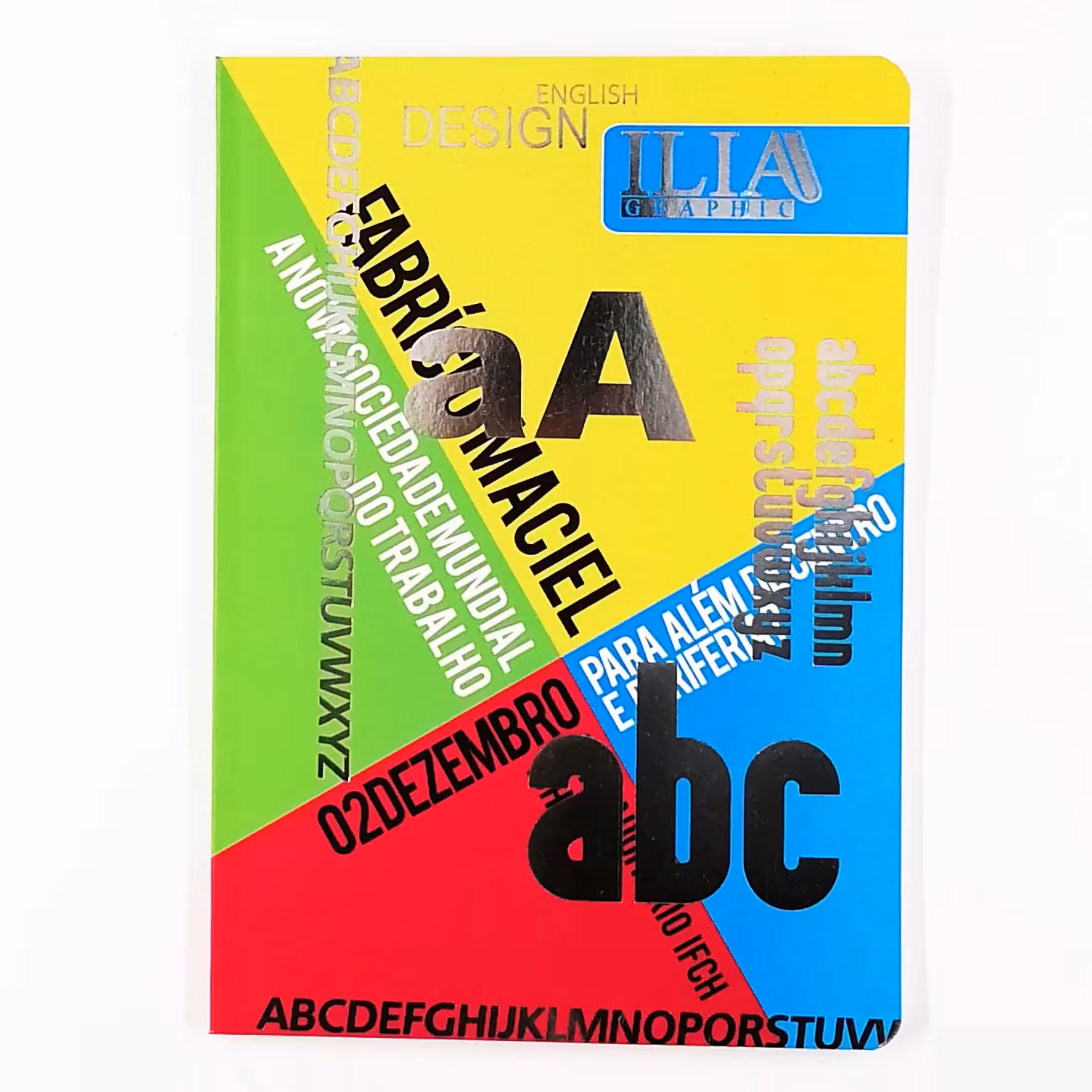 دفتر 50 برگ زبان ایلیا ته چسب جنس جلد مقوا ــــــ