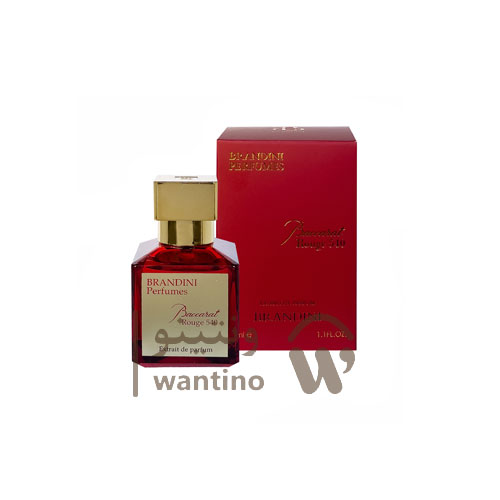 عطر ادکلن فرانسیس کرکجان باکارات رژ اکستریت برندینی (Brandini Maison Francis Kurkdjian Baccarat Rouge 540 Extrait) 33 میل