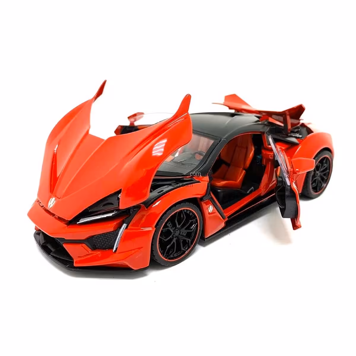 ماکت فلزی ماشین لایکان هایپر اسپرت موزیکال Lykan HyperSport لیکان اسباب بازی شادینو 